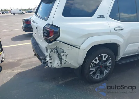 2025 Toyota 4Runner Trd Sport from USA, damaged, VIN JTEVA5BR5S5011024